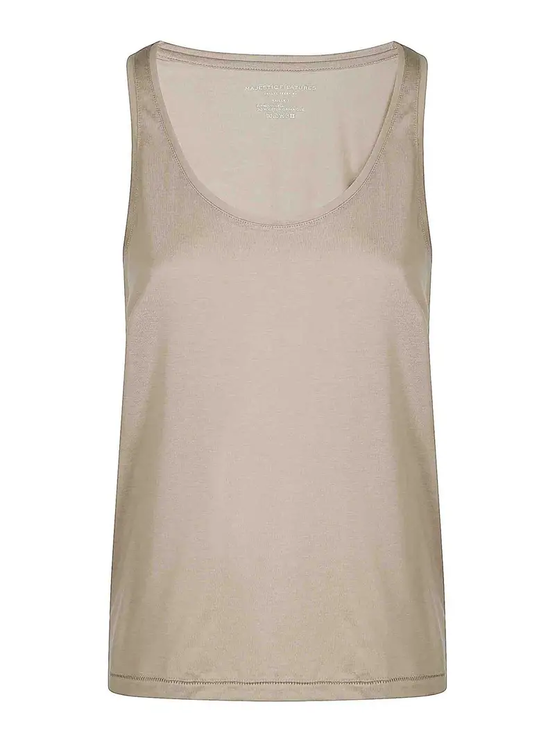 Majestic Filatures Top Beige 3854358