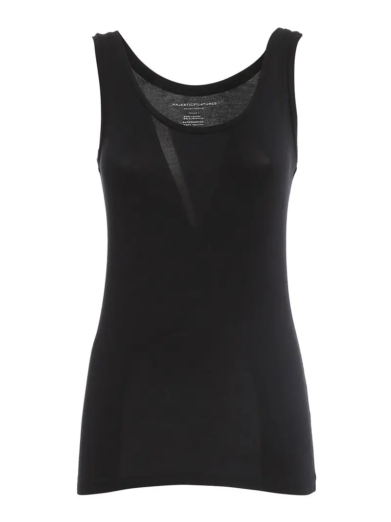 Majestic Filatures Top Blu 3277052