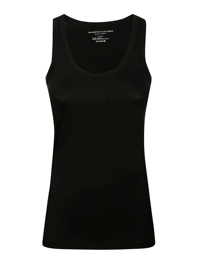 Majestic Filatures Top Nero 4127979