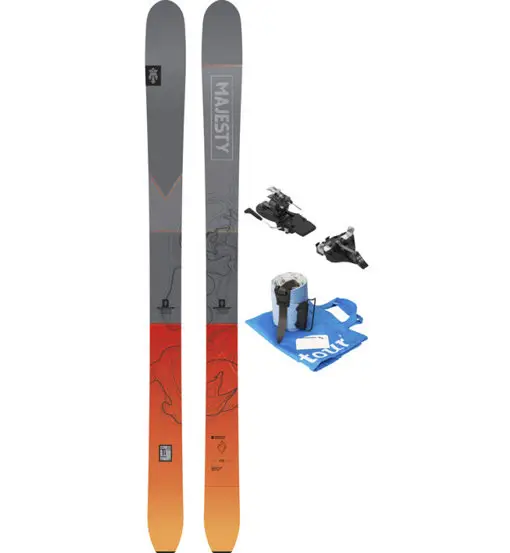 Set Havoc 100 TI sci da freeride+attacco+pelli Grey