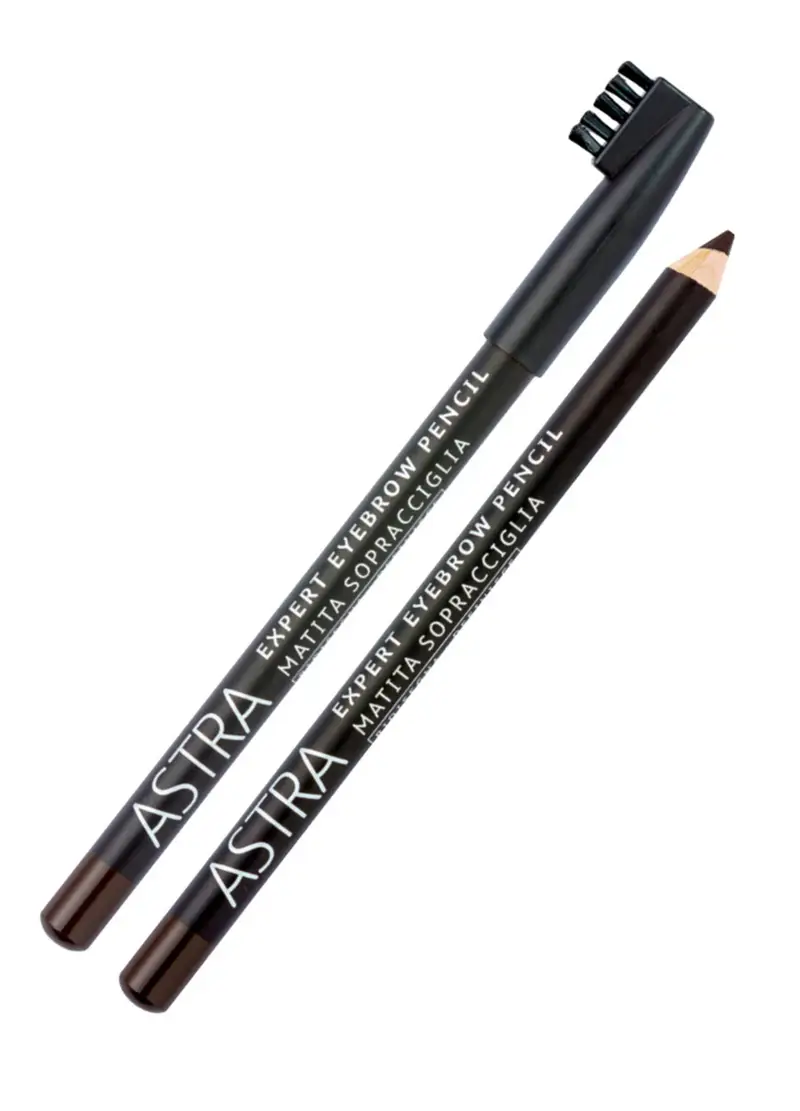 MAKE UP ASTRA, Expert Eyebrow Pencil - Astra Make-up, Donna, Nero, Taglia: FASUL
