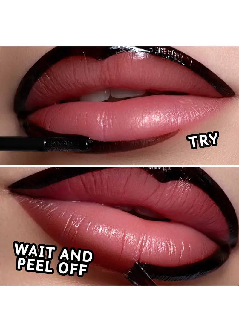 Gangsta Lips Peel Off Peccato, Donna, Rosso miniatura 3