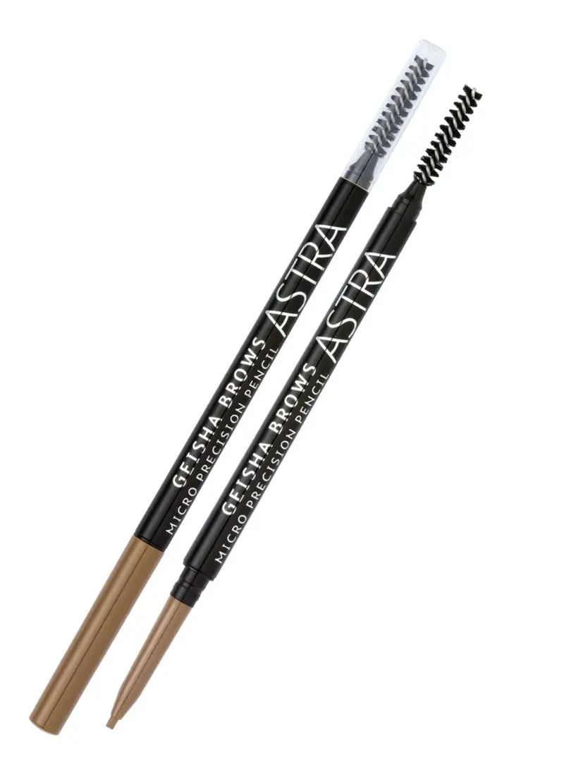 MAKE UP ASTRA, Geisha Brows Micro Precision Pencil - Astra Make-up, Donna, Giallo girasole, Taglia: FASUL