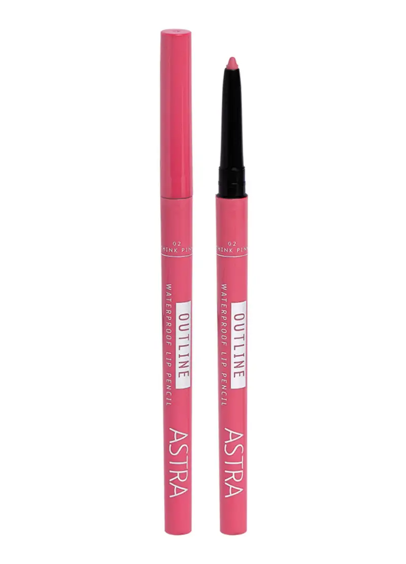 MAKE UP ASTRA, Outline Waterproof Lip Pencil - Astra Make-up, Donna, Rosa chiaro, Taglia: FASUL