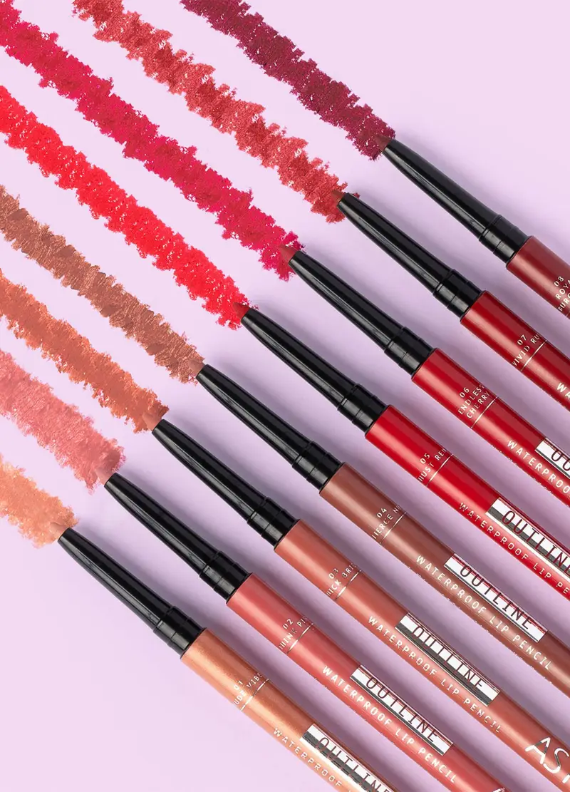 MAKE UP ASTRA, Outline Waterproof Lip Pencil - Astra Make-up, Donna, Rosa chiaro, Taglia: FASUL miniatura 2