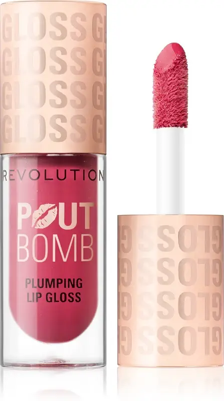 Pout Bomb lucidalabbra effetto volumizzante colore Rosewood Rose Pink 4,6 ml