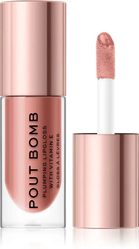 Pout Bomb lucidalabbra volumizzante con brillantezza intensa colore Doll 4.6 ml
