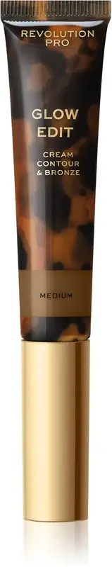 Revolution Pro Glow Edit Crema Contour & Bronze 15 ml Medio