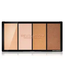 Revolution Re-Loaded Palette di colori illuminante 20 g Lustre Lights Warm