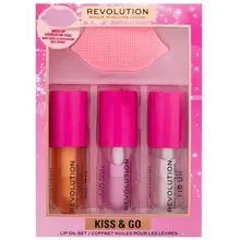 Set di oli per labbra Kiss & Go - 4 ml