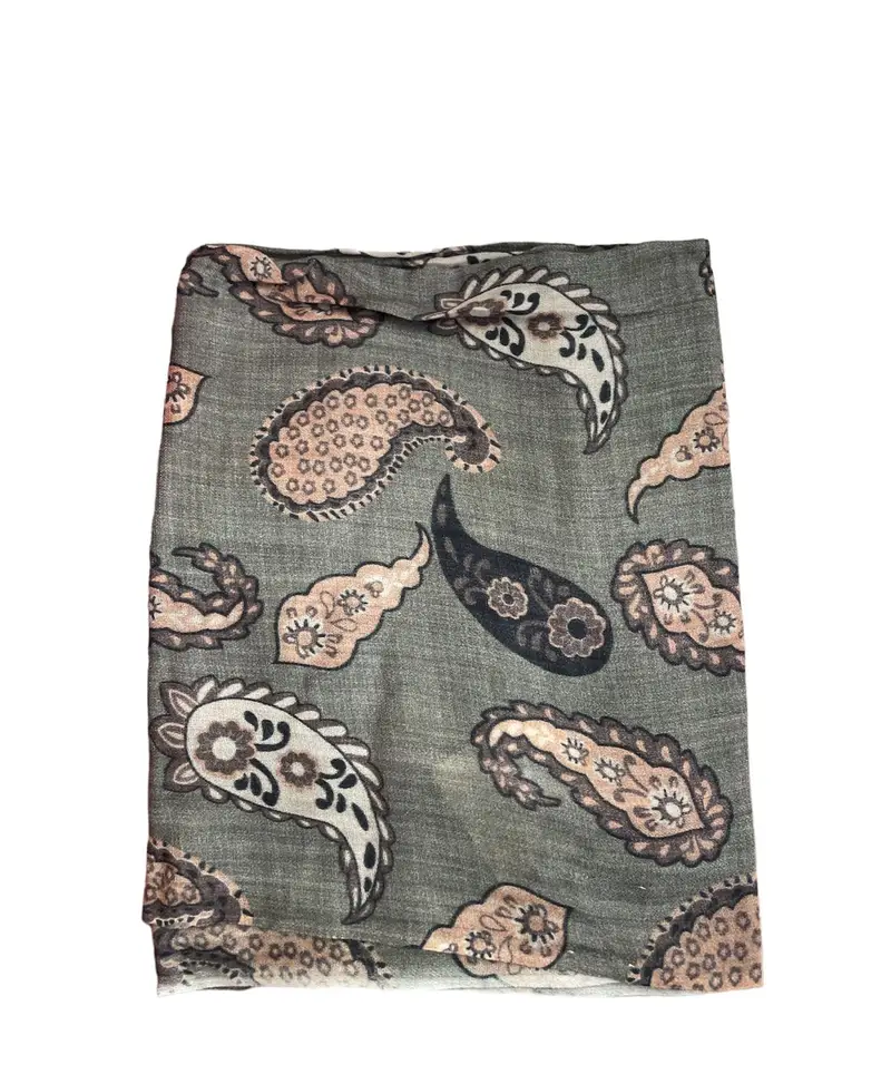 Sciarpa Donna Autunno/inverno | Soreca Shop Online Napoli Fantasia cachemire verde chiaro