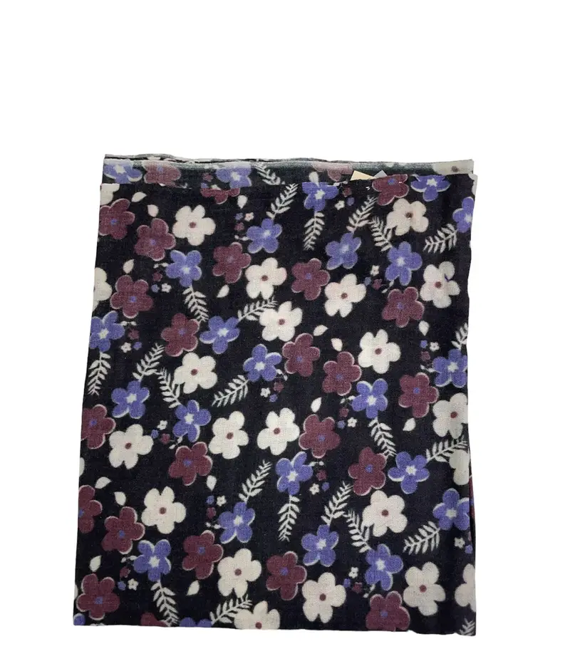 Sciarpa Donna Autunno/inverno | Soreca Shop Online Napoli Fantasia flower nero