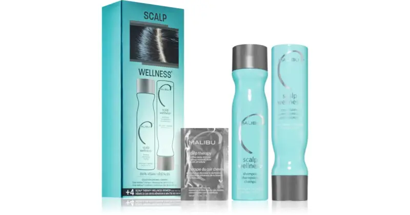 Scalp Wellness Collection set per il cuoio capelluto secco shampoo idratante 266 ml + balsamo per cuoi capelluti sensibili 266 ml + trattame