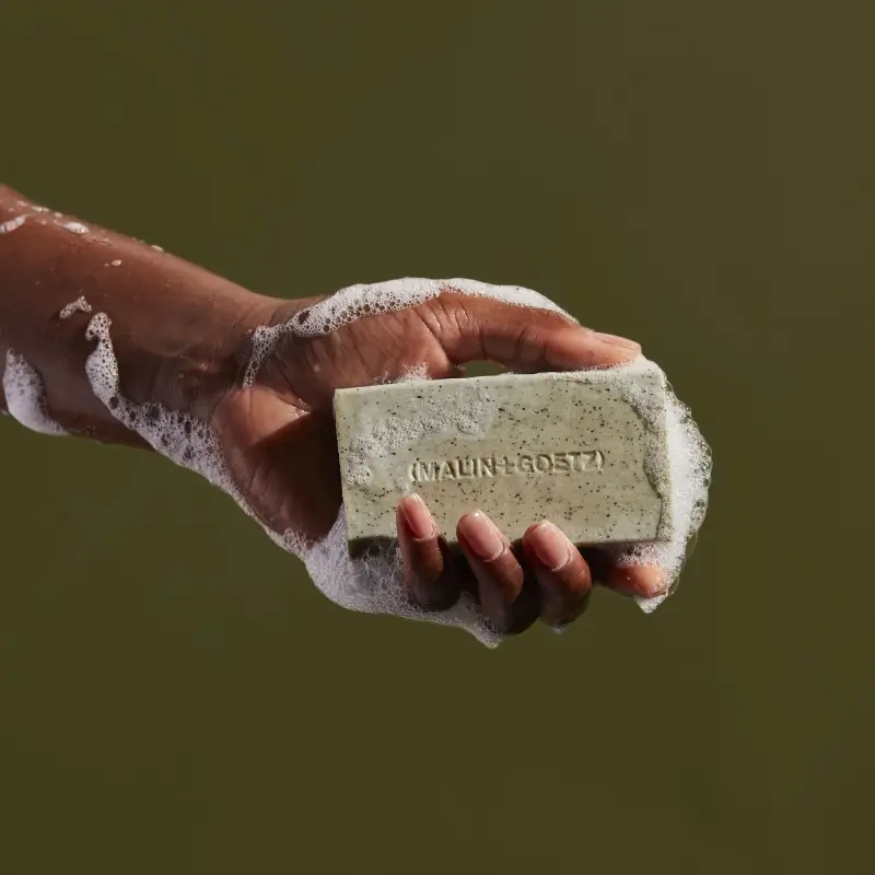 Body Mandelic Exfoliating Bar - Eucalyptus - Sapone miniatura 3