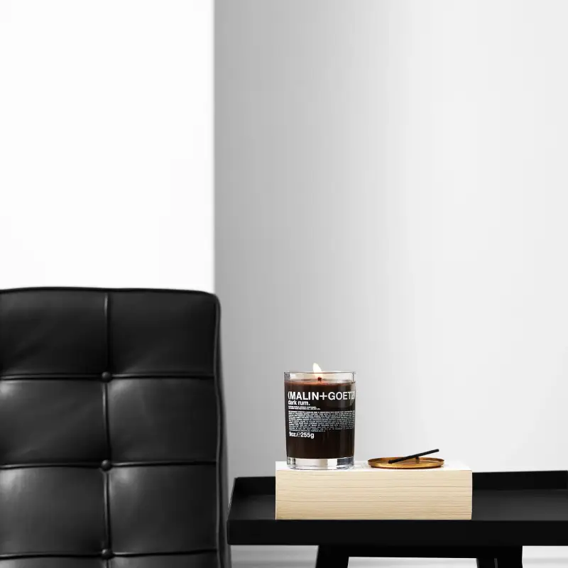 Candles Dark Rum Candle 255g - - Candele profumate miniatura 2