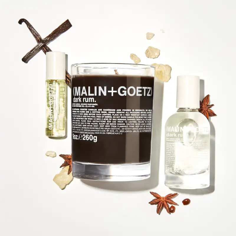 Candles Dark Rum Candle 255g - - Candele profumate miniatura 4