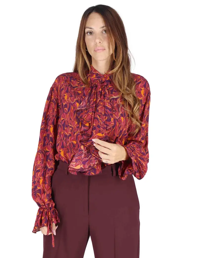 Maliparmi Camicie Donna Bordeaux 3191164