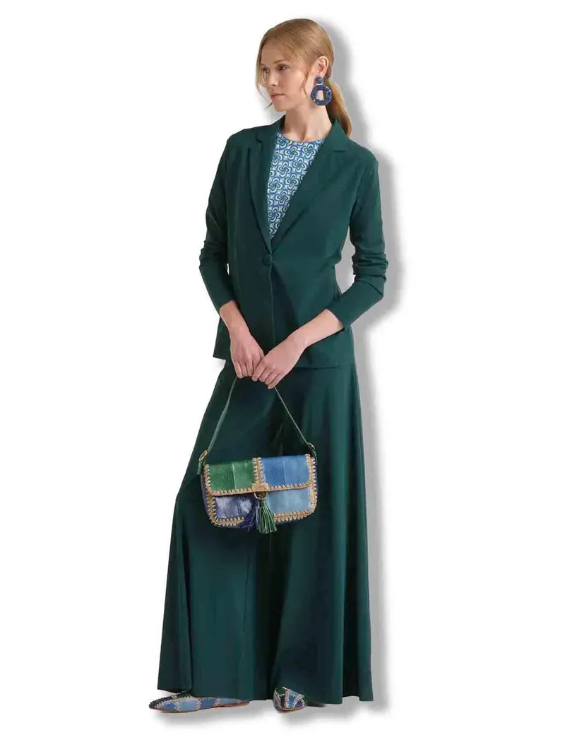 Giacche Soft in jersey verde Donna JD646570210 60050