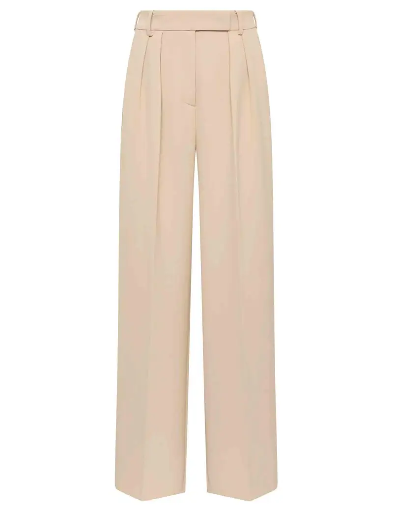 Pantaloni Cady in tessuto taupe Donna JH803750658 11003