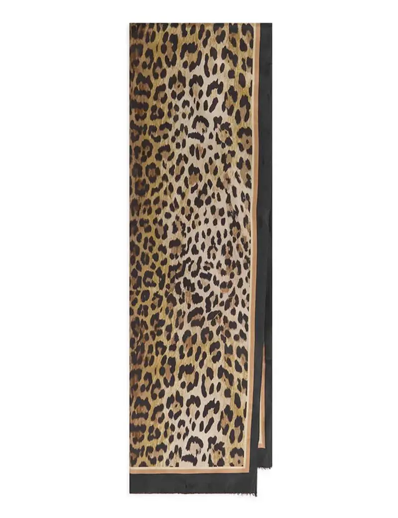 Stole Collection Print in seta animalier Donna IB020730123 A7100