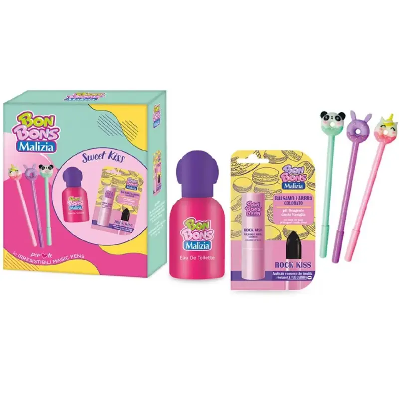 Kit Malizia Bon Bons - Sugar Violet EDT 50 ml