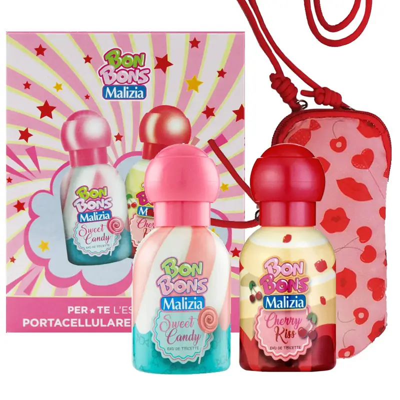 Kit Malizia Bon Bons - Sweet Candy & Cherry Kiss EDTx2 50 ml