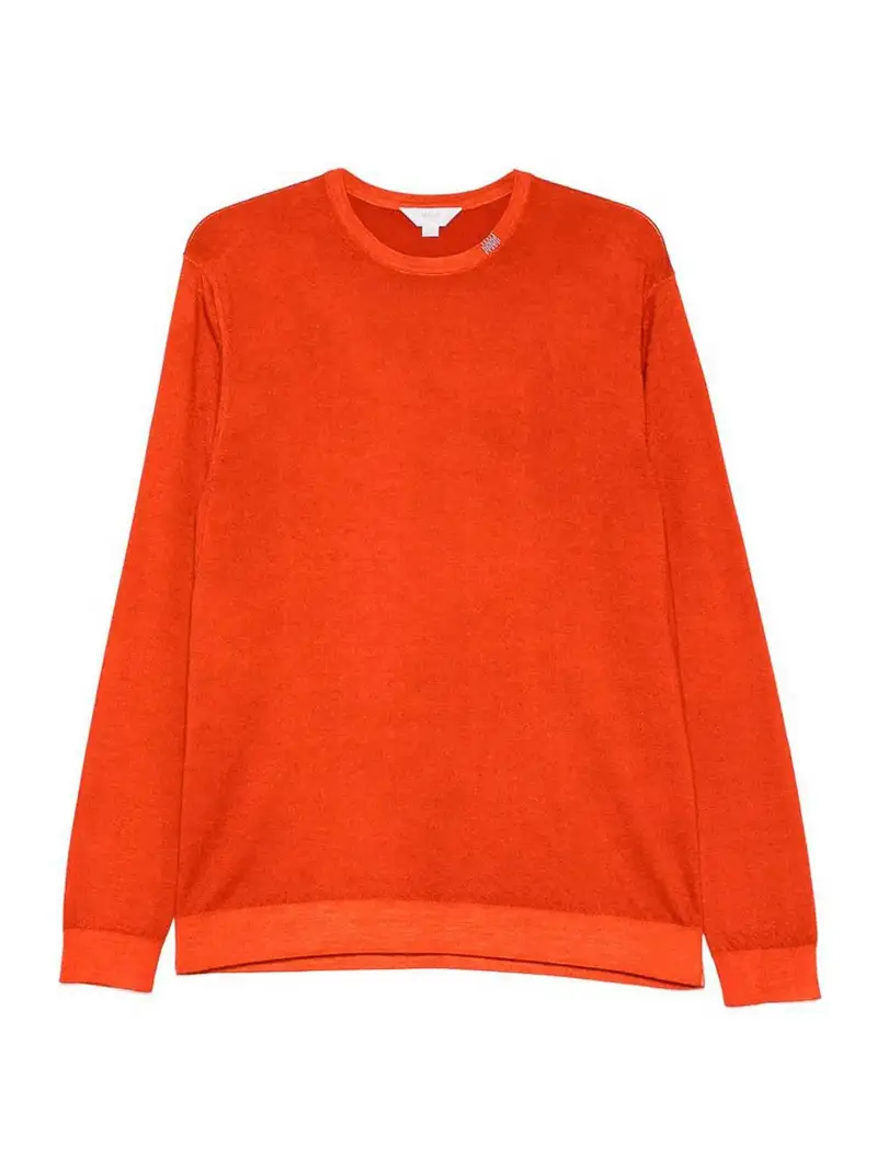 Girocollo in cashmere Arancione