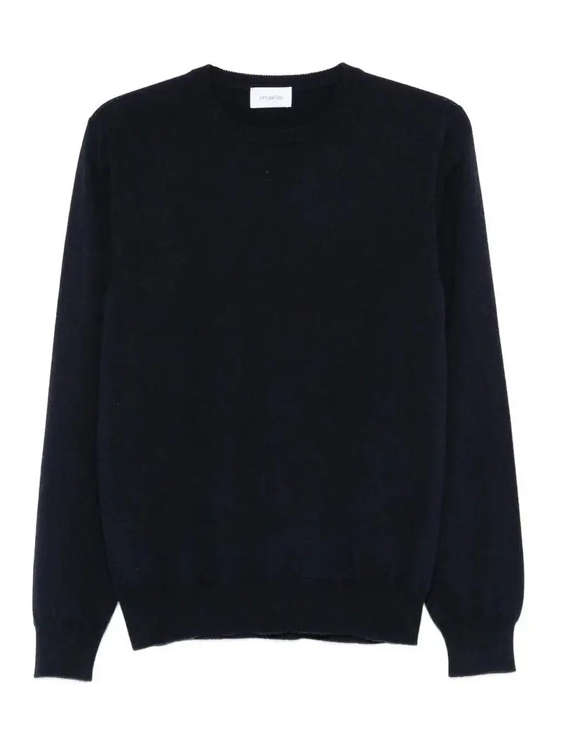 Maglione Girocollo Blu