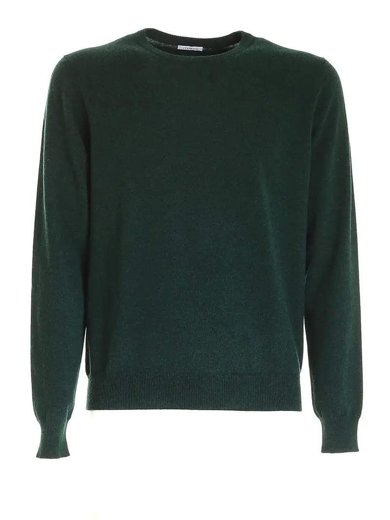 Maglione in cashmere verde