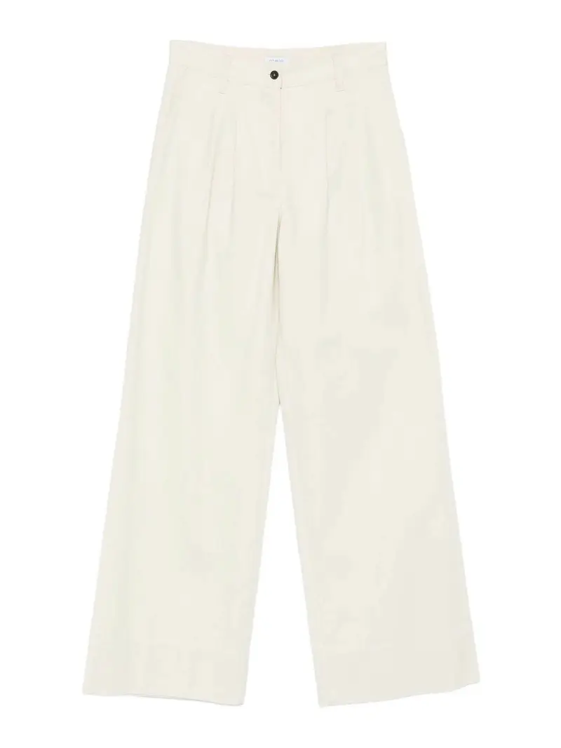 Pantalone Pieghe Nero