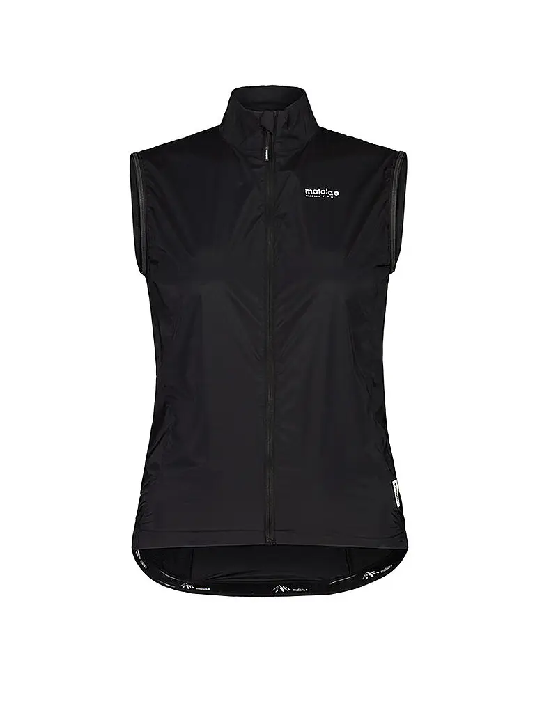 Gilet da ciclismo da donna Seism nero | XS