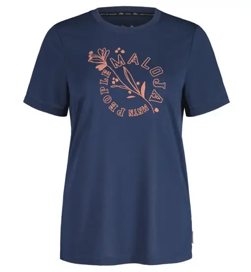 Maloja T-shirt Donna Blu 4115140