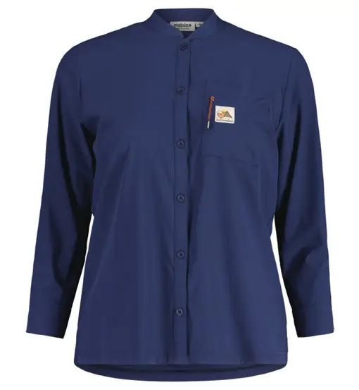 LindaM W - camicia a maniche corte - donna Blue