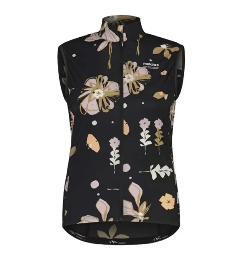 Maloja Gilet Donna Nero 2404589