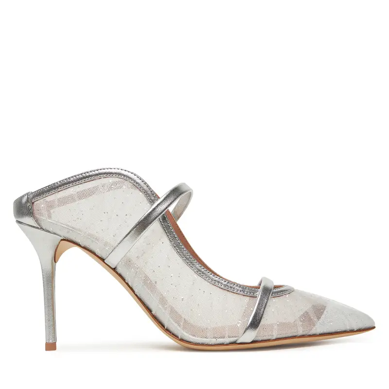Scarpe stiletto MALONE SOULIERS Maureen 85-263 Argento