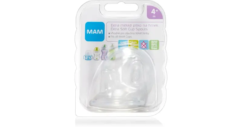 Baby Extra Soft Spout tettarella di ricambio 4m+ 2 pezzi