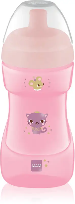 Sports bottiglia per bambini Pink 330 ml