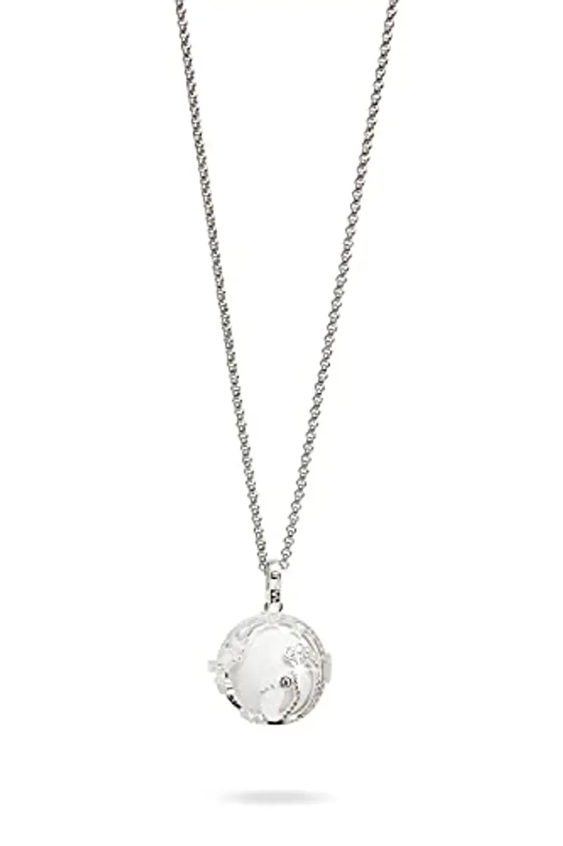 MAMIJUX Chiama Angeli Mamma Idea Regalo Gravidanza Collana Donna Richiamo degli Angeli Catenina Acciaio miniatura 2