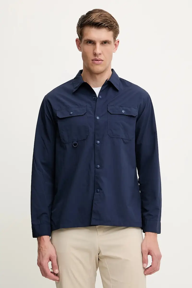 camicia Highland uomo colore blu navy 1015-01640
