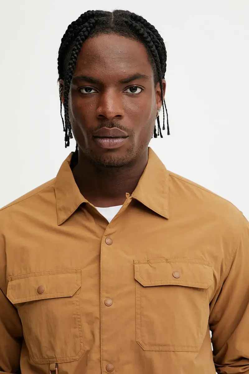 camicia Highland uomo colore marrone 1015-01640 miniatura 4