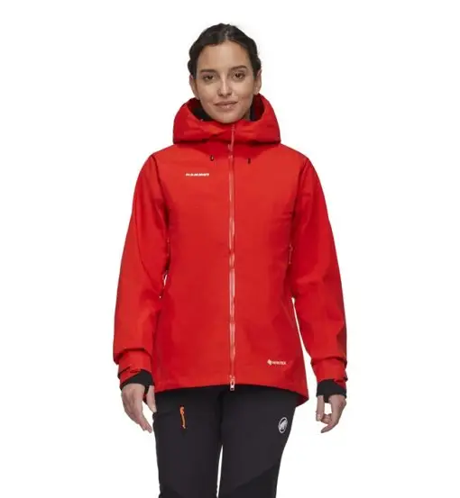 Crater IV HS Hooded - giacca hardshell - donna Red