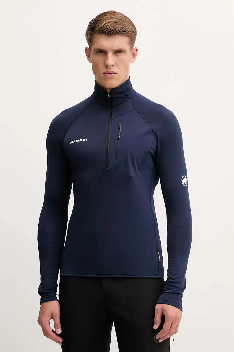 felpa da sport Aenergy Light uomo colore verde 1014-05521 Blu navy