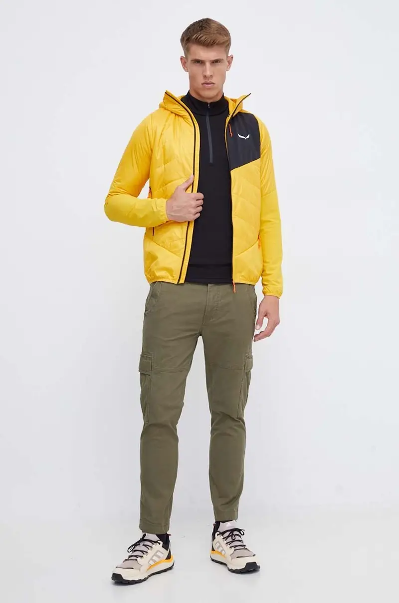 felpa da sport Aenergy ML Half Zip Nero miniatura 2