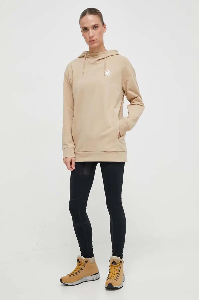 felpa tuta ML Hoody Original con cappuccio Beige miniatura 2