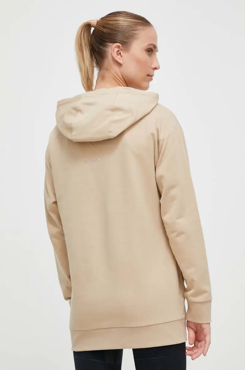 felpa tuta ML Hoody Original con cappuccio Beige miniatura 3