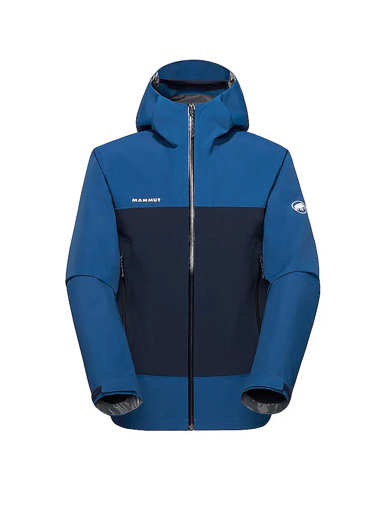 Giacca da trekking da uomo Crag 2,5L con cappuccio blu | M