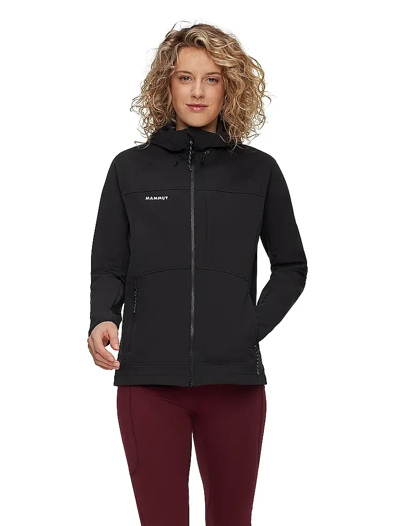 Giacca softshell da donna Ultimate Comfort nero | L miniatura 2