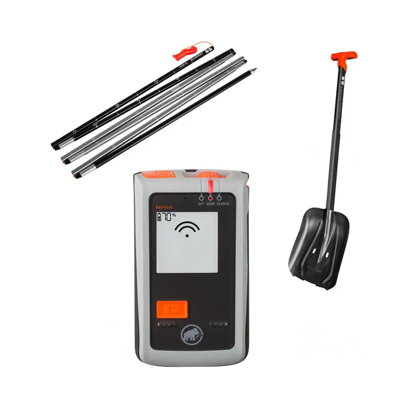 KIT SOCCORSO BARRYVOX® ARTVA+PALA+SONDA