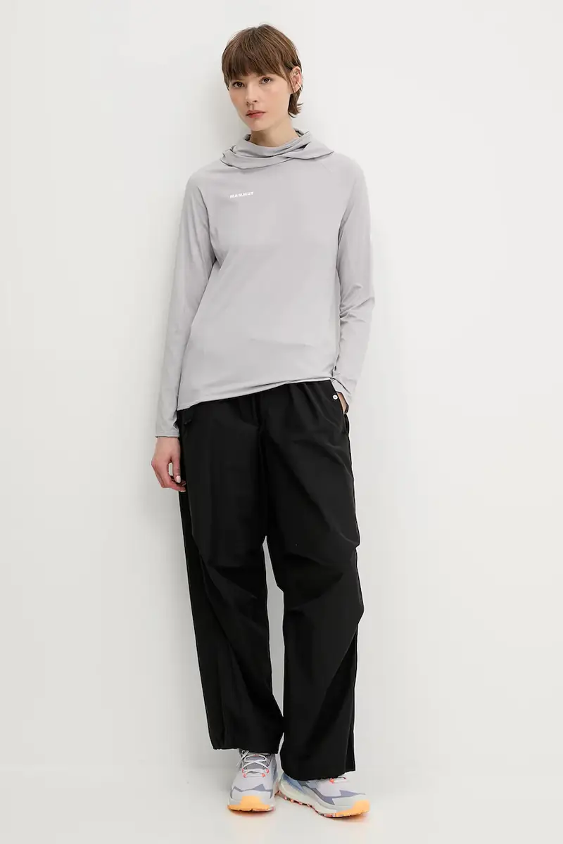 longsleeve sportivo Selun FL colore blu Violetto miniatura 2