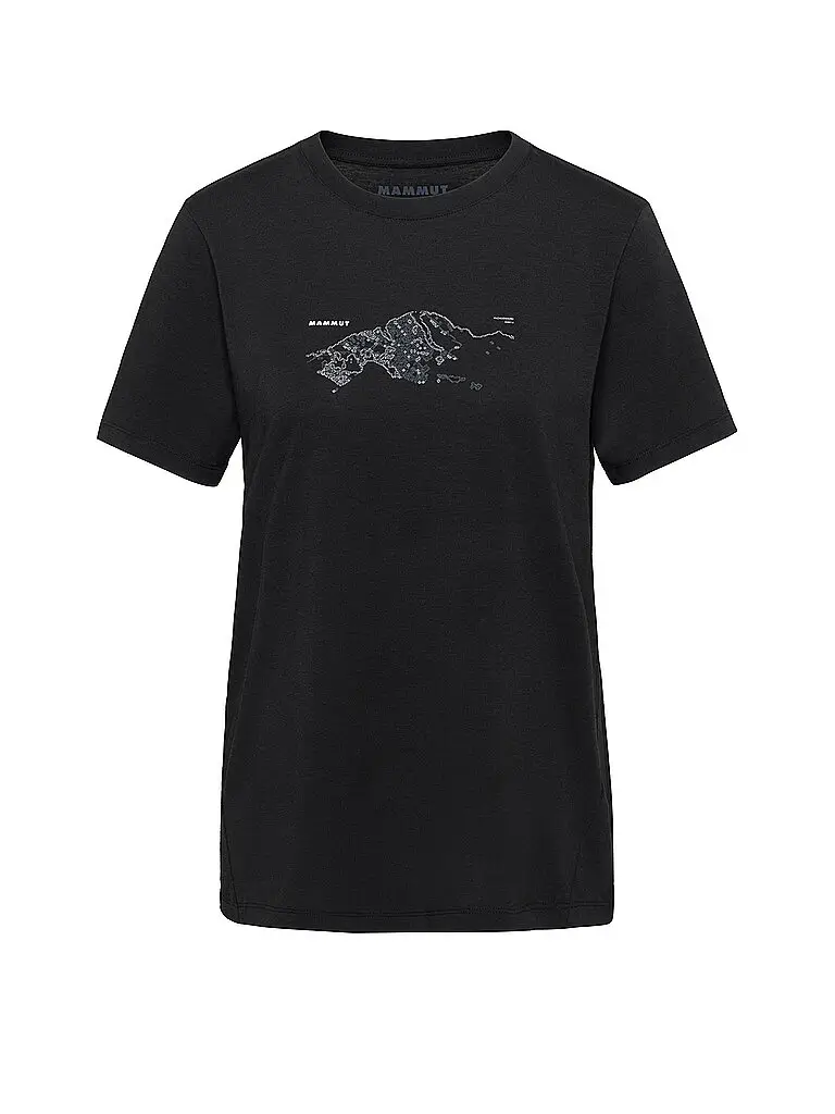 Maglietta funzionale da donna Mountian Fruendenhorn nero | XS